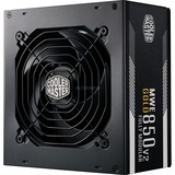 Cooler Master MWE Gold 850 - V2 (Full Modular), 850 Watt voeding Zwart, 4x PCIe, Full Kabel-management