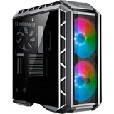 Cooler Master MasterCase H500P Mesh ARGB, Tower-behuizing Gunmetal | 2x USB-A 2.0 | 2x USB-A 3.2 (5 Gbit/s) | 2x Audio | Window-kit