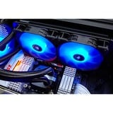 Corsair Air Series AF140 LED (2018) Blue - Dual Pack case fan Zwart/wit, 3-Pin aansluiting, Blauwe leds