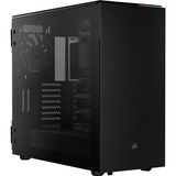 Corsair Carbide 678C Tower-behuizing Zwart | 2x USB-A 3.2 (5 Gbit/s) | USB-C 3.2 (10 Gbit/s) | Audio | Window-kit