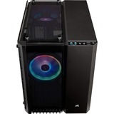 Corsair Crystal 280X RGB, Tower-behuizing Zwart | 2x USB-A 3.2 (5 Gbit/s) | 2x Audio | Window-kit