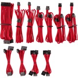 Corsair Premium Individually Sleeved PSU Pro Kit Type 4 Gen 4 kabel Rood, 20-delig