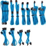 Corsair Premium Individually Sleeved PSU Pro Kit Type 4 Gen 4 kabel blauw, 20-delig