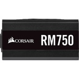 Corsair RM750, 750 Watt voeding Zwart, 6x PCIe, Full Kabel-management