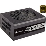 Corsair RM850x, 850 Watt voeding Zwart, 6x PCIe, Full Kabel-management