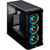 Corsair iCUE 465X RGB Tower-behuizing Zwart | 2x USB-A 3.2 (5 Gbit/s) | Audio | Window-kit