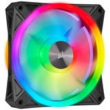 Corsair iCUE QL120 RGB case fan Zwart, 4-pins PWM fan-connector