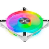 Corsair iCUE QL140 RGB case fans Wit, 2 stuks, 140 x 140 x 25 mm, PWM