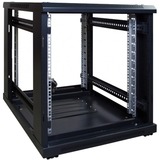 DSI 12U mini serverkast met geperforeerde deur DS6812PP server rack Zwart, 600 x 800 x 635mm