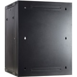 DSI 15U wandkast (kantelbaar) met glazen deur - DS6615-DOUBLE server rack Zwart, 600 x 600 x 770mm