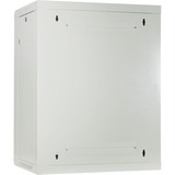 DSI 15U witte wandkast met glazen deur - DS6415W server rack Wit, 600 x 450 x 770mm