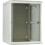 DSI 15U witte wandkast met glazen deur - DS6615W server rack Wit, 600 x 600 x 770mm