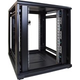DSI 18U serverkast met geperforeerde deur - DS8018PP server rack Zwart, 800 x 1000 x 1000mm