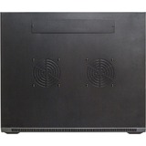 DSI 18U wandkast met glazen deur - DS6618-WAND server rack Zwart, 600 x 600 x 900mm