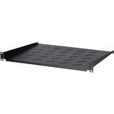 DSI 1U Legbord voor 600 mm diepe wandkasten - DS-FH1U400 inlegrooster Zwart, 485 x 400 x 44mm