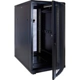 DSI 22U serverkast met geperforeerde deur - DS6022PP server rack Zwart, 600 x 1000 x 1200mm