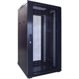 DSI 22U serverkast met geperforeerde deur - DS6622PP server rack Zwart, 600 x 600 x 1200mm