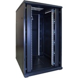 DSI 27U serverkast met glazen deur - DS8027 server rack Zwart, 800 x 1000 x 1400mm