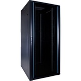 DSI 37U serverkast met glazen deur - DS8037 server rack Zwart, 800 x 1000 x 1800mm