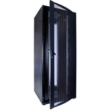 DSI 42U serverkast met geperforeerde deur - DS8842PP server rack Zwart, 800 x 800 x 2000mm