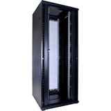 DSI 42U serverkast met geperforeerde deur - DS8842PP server rack Zwart, 800 x 800 x 2000mm