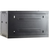 DSI 6U wandkast met glazen deur - DS6406 server rack Zwart, 600 x 450 x 368mm