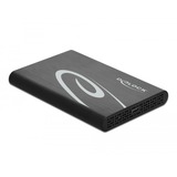 DeLOCK Externe behuizing voor 2,5" SATA HDD / SSD met SuperSpeed USB 10 Gbps (USB 3.1 Gen 2) Zwart