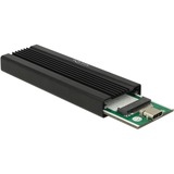 DeLOCK Externe behuizing voor M.2 NVMe PCIe SSD Zwart, 42600, USB Type-C