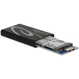 DeLOCK mSATA SSD > USB 3.0 externe behuizing Zwart, Micro-USB-3.0
