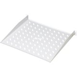 Digitus Vakbodemplaat fix - 1U Grijs, 250 mm, 15 kg