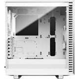 Fractal Design Define 7 Compact Light Tempered Glass midi tower behuizing Wit | 4x USB-A | 1x USB-C | Window