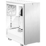 Fractal Design Define 7 Compact Light Tempered Glass midi tower behuizing Wit | 4x USB-A | 1x USB-C | Window