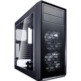 Fractal Design Focus G tower-behuizing Zwart, USB-A 2.0, USB-A 3.2 (5 Gbit/s), 2x Audio, Window-kit