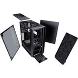 Fractal Design Meshify C Dark Tempered Glass midi tower behuizing Zwart | 2x USB-A | Window