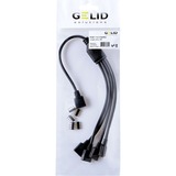 Gelid RGB 1-to-4 Splitter splitterkabel Zwart