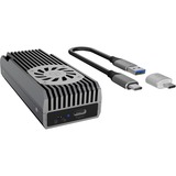 ICY BOX IB-1822MF-C31 externe behuizing antraciet, USB-C 3.2 (10 Gbit/s)