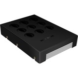 ICY BOX IB-2535StS montageframe wisselframe Zwart, SATA/300