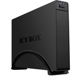 ICY BOX IB-366StU3+B externe behuizing Zwart, USB 3.0