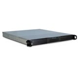 Inter-Tech 1U-10248 rack behuizing Zwart | 2x USB-A