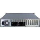 Inter-Tech 2U-2098-SL rack behuizing Zwart | 2x USB-A