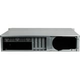 Inter-Tech 2U 2404S rack behuizing Zwart | 2x USB-A