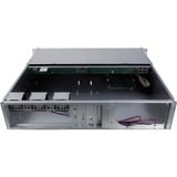 Inter-Tech 2U 2404S rack behuizing Zwart | 2x USB-A