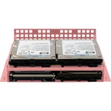 Inter-Tech 2U 2406 rack behuizing Zwart | 2x USB-A