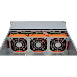 Inter-Tech 3U 3416 rack behuizing Zwart | 2x USB-A