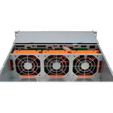 Inter-Tech 3U 3416 rack behuizing Zwart | 2x USB-A