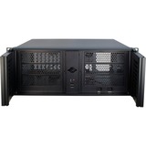 Inter-Tech 4U-4098-S rack behuizing Zwart | 2x USB-A