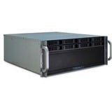 Inter-Tech 4U 4408 rack behuizing Zwart | 2x USB-A