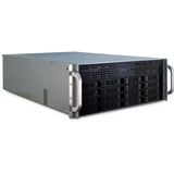 Inter-Tech 4U 4416 rack behuizing Zwart | 2x USB-A