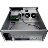 Inter-Tech 4U 4452-TFT rack behuizing Zwart | 2x USB-A