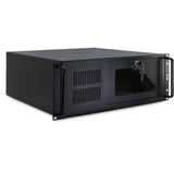 Inter-Tech IPC 4088-S rack behuizing Zwart | 2x USB-A